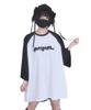 WEGO Whinny Welcome To Nutahowaya Short Sleeve Size White T-Shirt, Cute, Top, Women's, F,
