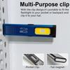 Powerful GT COB Work Light with Hat Clip USB-C Rechargeable EDC Flashlight Magnetic LED Lamp for Work Emergency Camping Walking