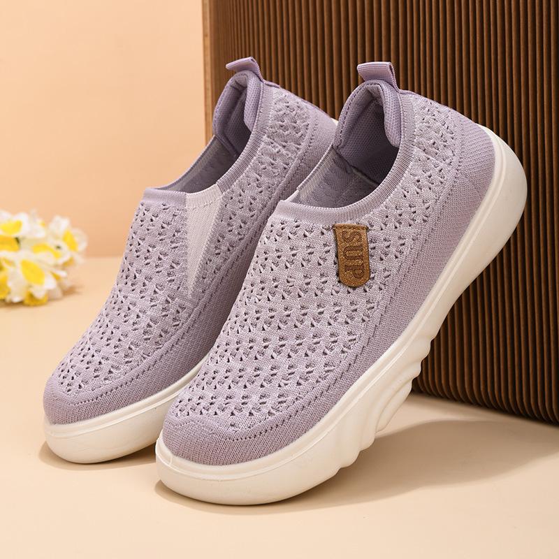 

Women s Comfortable Non-Slip Soft Sole Casual Shoes: Spring/Autumn Style 39 фіолетовий