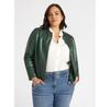 FIORELLA RUBINO Faux Leather Jacket R341T001190N015