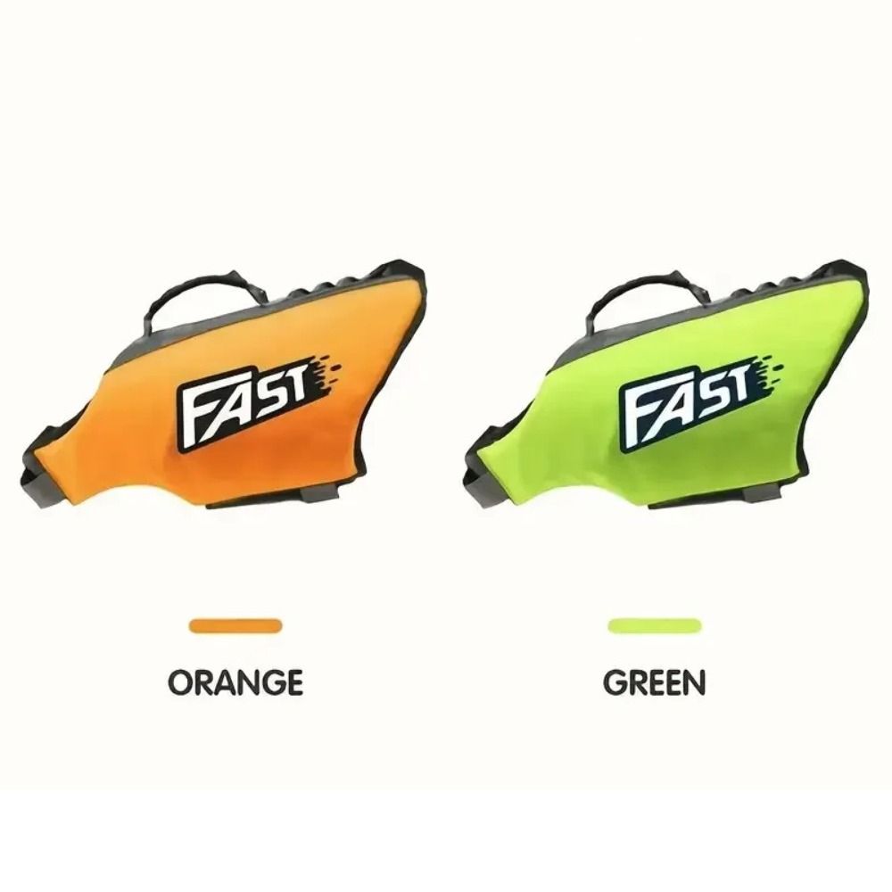 Adjustable Pet Swimming Life Jacket Reflective Super Buoyancy Dog Safety Vest Polyester Puppy Swimsuit Pet Supplies
