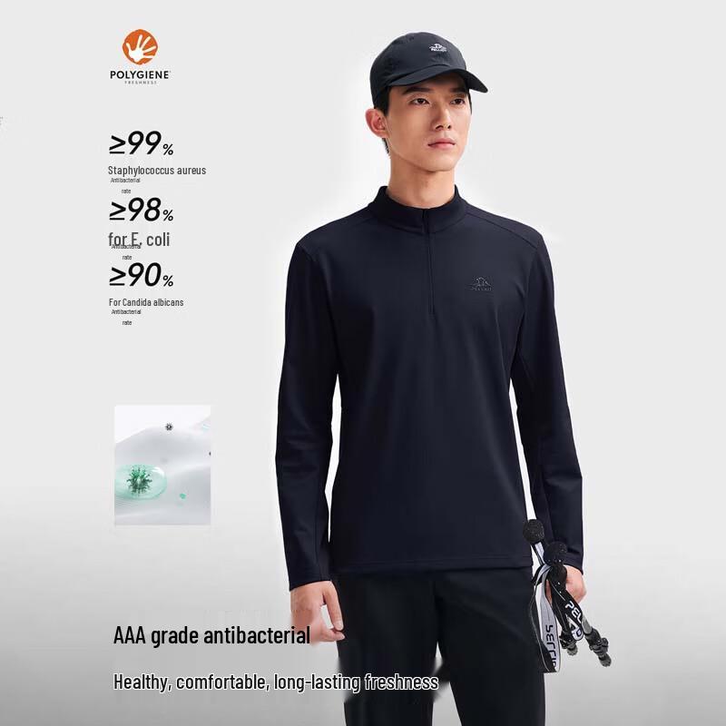 Pelliot Men s Half-Zip Sports & Casual Top L