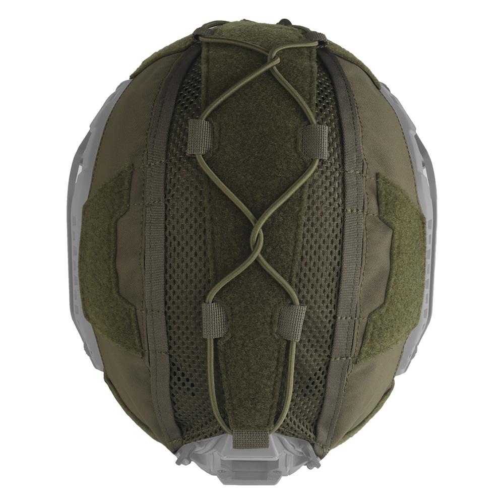 Gen 4th Tactical Helmet Cover Camo Style Ops-Core FAST High-Cut Helmet Cloth with NVG Battery Pouch Airsoft Hunting Accessory