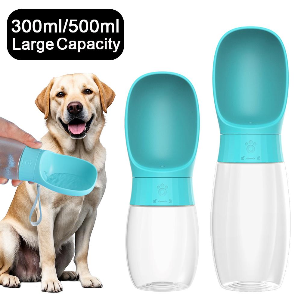 

1pc Large Dog Water Bottle, Portable Drinking Bowl, Pet Water Dispenser For Dog And Cat Travel And Hiking бирюзовый