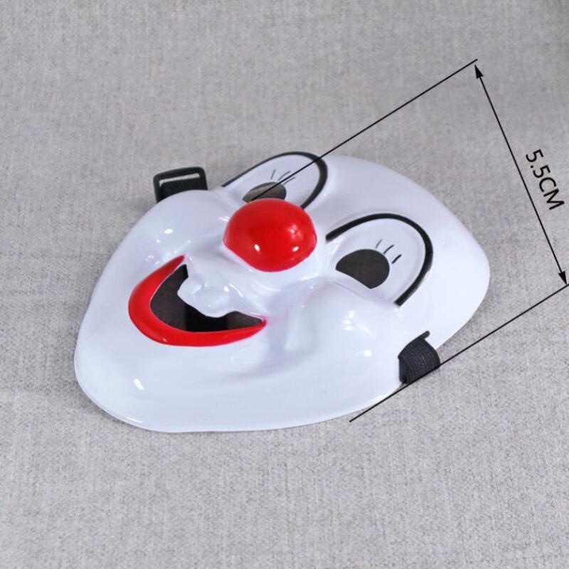 1Pcs Halloween Party Costume Cosplay Masquerade Funny Happy Clown Mask For Kids Adults Lightweight Horror Vintage Plastic Masks