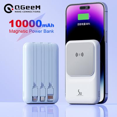 10000mAh Wireless Charger Portable Powerbank External Spare Macsafe Magnetic Battery Pack Power Bank For Iphone 12 13 14Pro Max