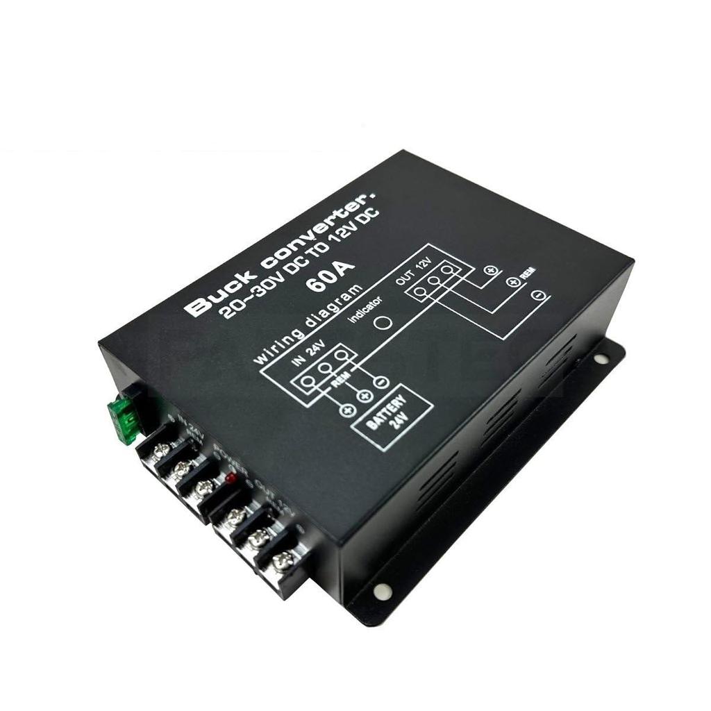 MOTOR POWER 20-161 Deco DCDC Converter 24V To 60A Transformer Backup Function Twin