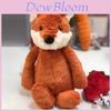 Plyšová hračka Liška Jellycat s krátkým vlasem pro dětský dárek a sběratele