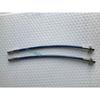PU Covered Motorcycle Brake Oil Hose Line Stainless Steel Braided PTFE Pipe With Hexagonal Joint And Outer Filament