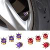 4PCS Car Wheel Tire Valve Caps Cover Crown Shape Bling Diamond Tyre Stem Dust Valve Caps Truck Car Motorcycle Bicycle Air Cover Stem Caps1