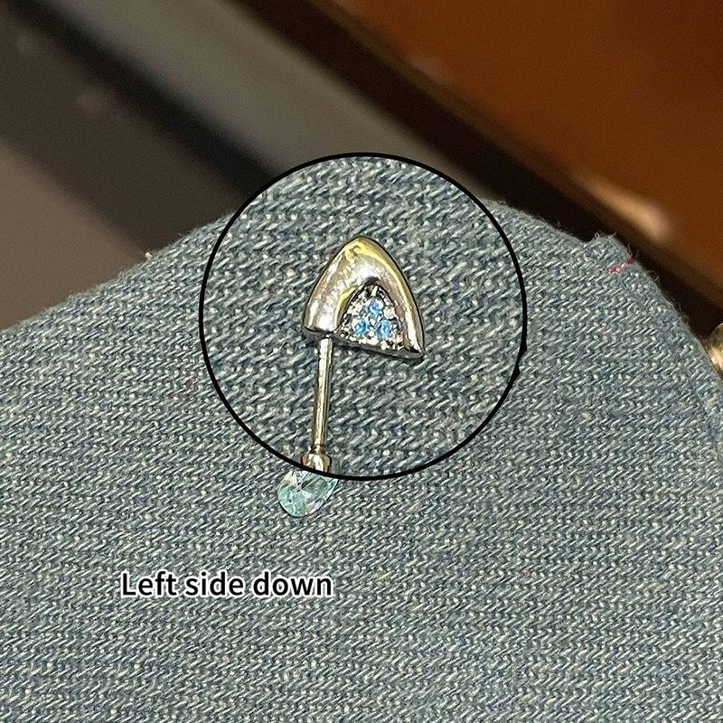 

Изысканный кулон в форме капли Кошачье ушко , циркониевый пирсинг для уха, серьга-гвоздик для козелка для женщин и девушек, модные аксессуары для пирсинга тела