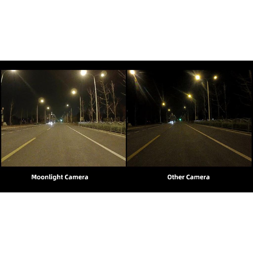 Kit Caddx Walksnail Avatar Moonlight Sensor Starlight Câmera FPV Filtros ND8 4k/60FPS Giroscópio Estabilizado EIS Integrado Campo de Visão 160° Para Drone