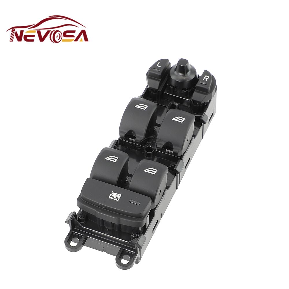 LHD Left Front 31334345 For Volvo S80 S60L C70 V70 XC90 V60 V90 C30 2014-2016 Power Window Switch 31453232 31376495 Car