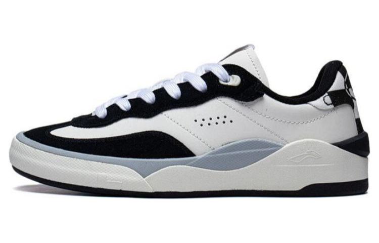 Низкие кеды Li Ning для скейтбординга женские Белые Черные AEPSA50-3 35.5