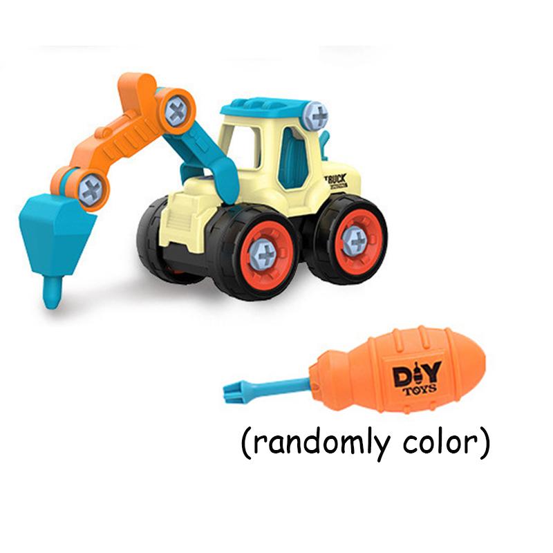 

Take Apart Construction Vehicle Toy Nut Disassembly Loading Unloading Engineering Truck DIY Kids Screw Assembly Educational Toys