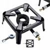 Fogareiro a Gás Grande Queimador de Ferro Fundido 30X30 Fogão 7,2Kw