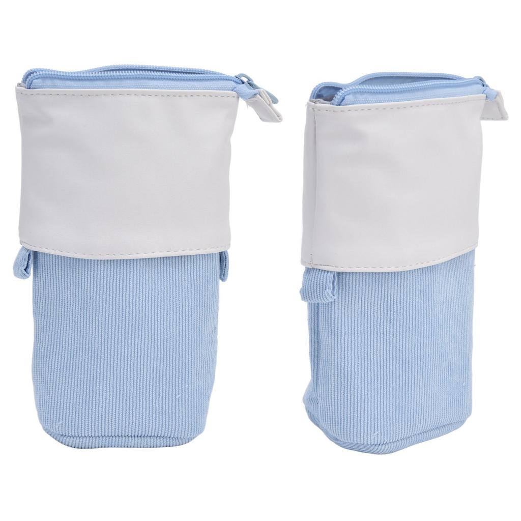 Penál, stojánek, držák na pero, roztomilý teleskopický pouzdro na pero, přenosná make-up taška pro školáky, kancelářské ženy