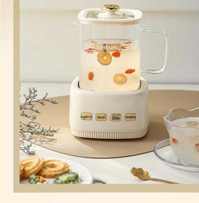Wow Multifunctional Mini Glass Teapot: Automatic & Convenient for Home and Office
