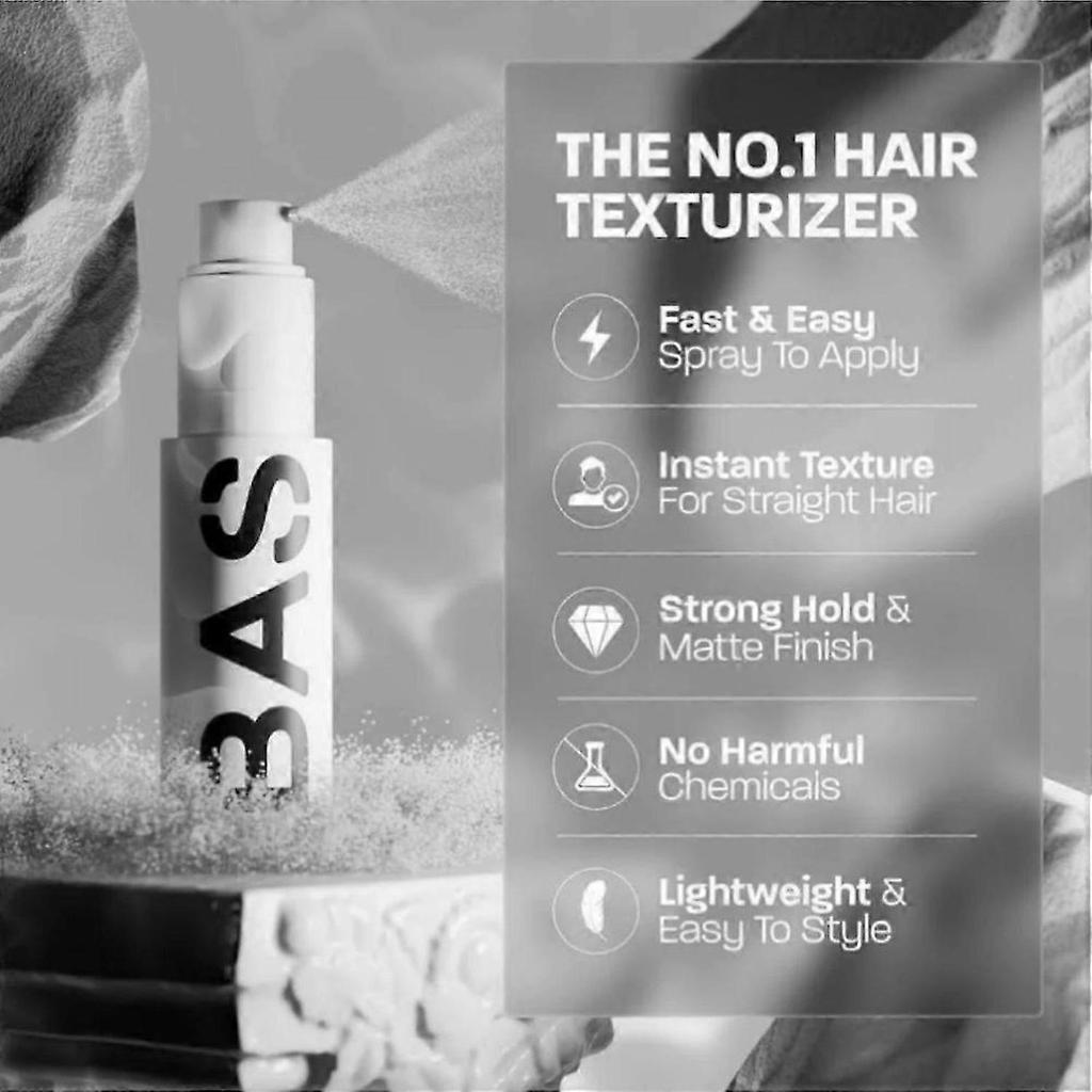 Hair Texture Powder 50g, Volumizing Styling Dust for Matte Finish and Natural Hold