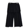 Me M172KF165 Pleated Skirt-Docking Gaucho Pants/ Bottoms * There Is No Size Description. blackUsed