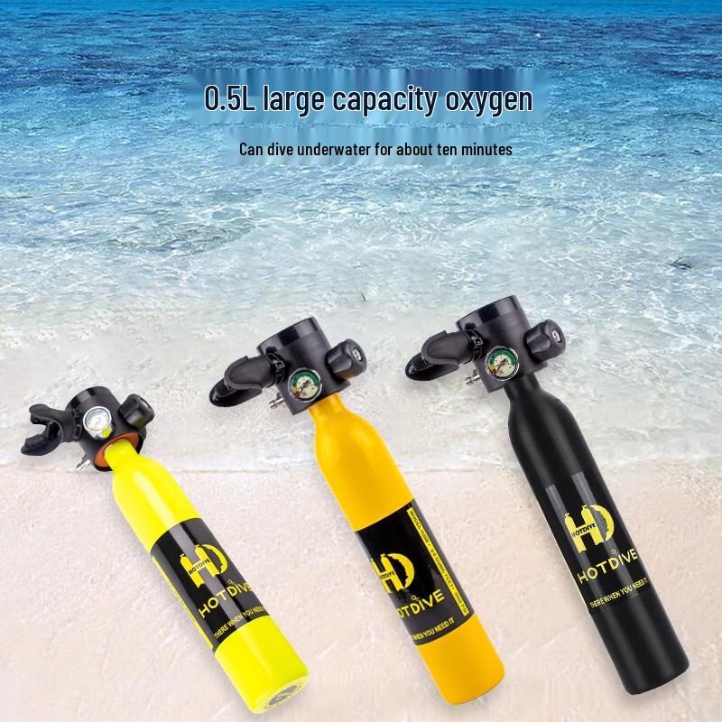HOTDIVE Portable Scuba Tank & Breathing Apparatus