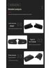 Rearview Mirror Cover for 2006-2011 Toyota Camry (6th Gen) Modification - No Lights