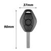 3 Buttons Remote Car Key Fob Case Shell For BMW E81 E46 E39 E60 E61 E63 E38 E83 E85 E86 Fob Key Case Cover without Chip/Battery