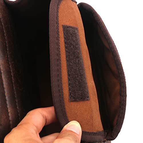 Tourbon Sporting Clay Shooting Leather 50+ Cartridge Shell Waist Bag (Faux Leather)