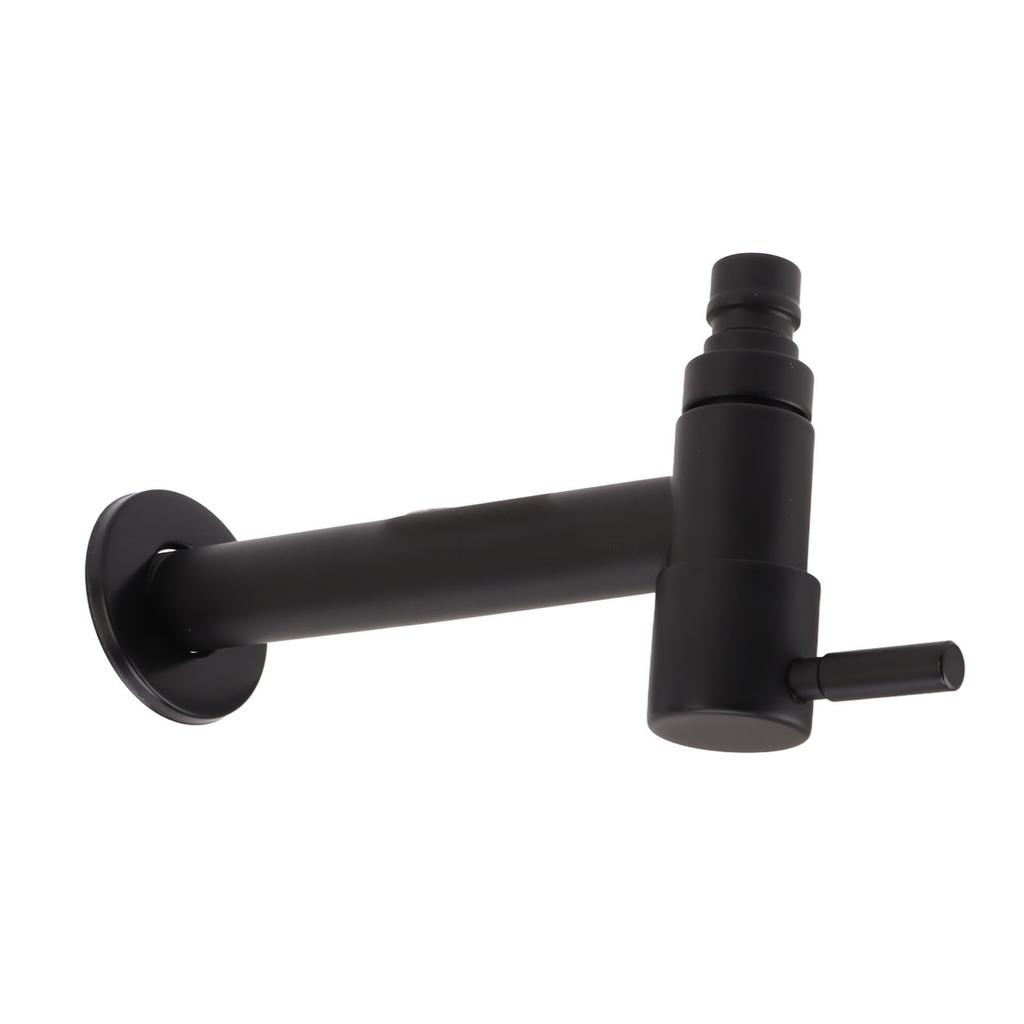 G1/2 Wandmontierter Kaltwasserhahn 304 Edelstahl Einhand-Kaltwasserhahn Badezimmer Garten