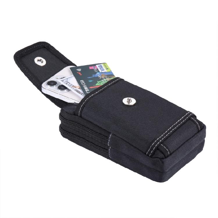 Multifunctional Phone Belt Bag Oxford Carrying Bag for Men Cellphone Pouch Cover