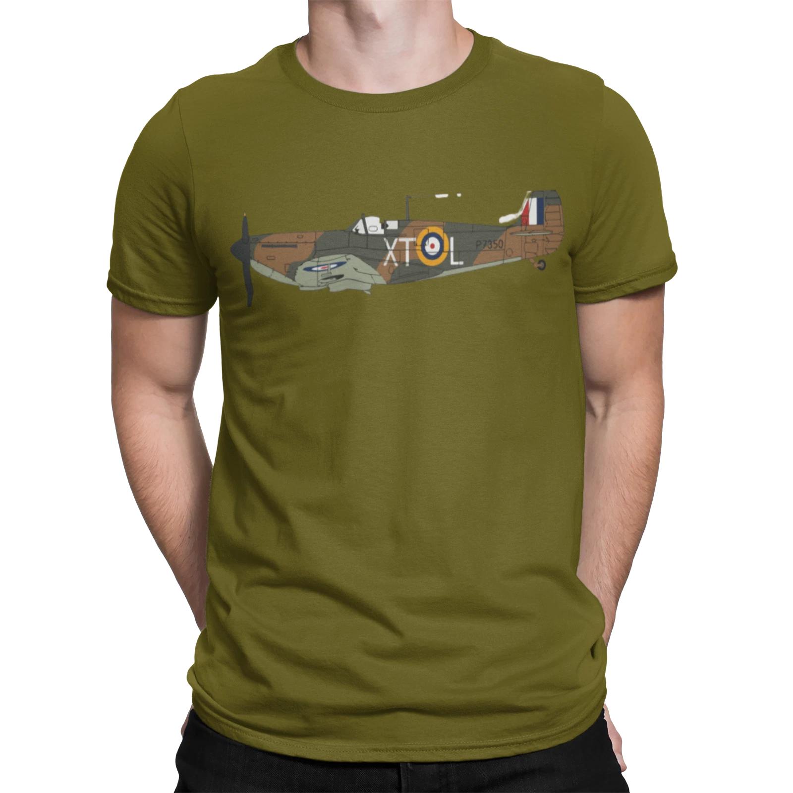 

ФУТБОЛКА SPITFIRE Supermarine Истребитель ВОВ Британский Истребитель Битва за Британию ВВС RAF Футболка Топ S