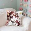 Amine K-Kimetsu No Yaibas Case Plush Fabric Soft Pillowcase Double Sided Print Cushion Cover Household Gifts