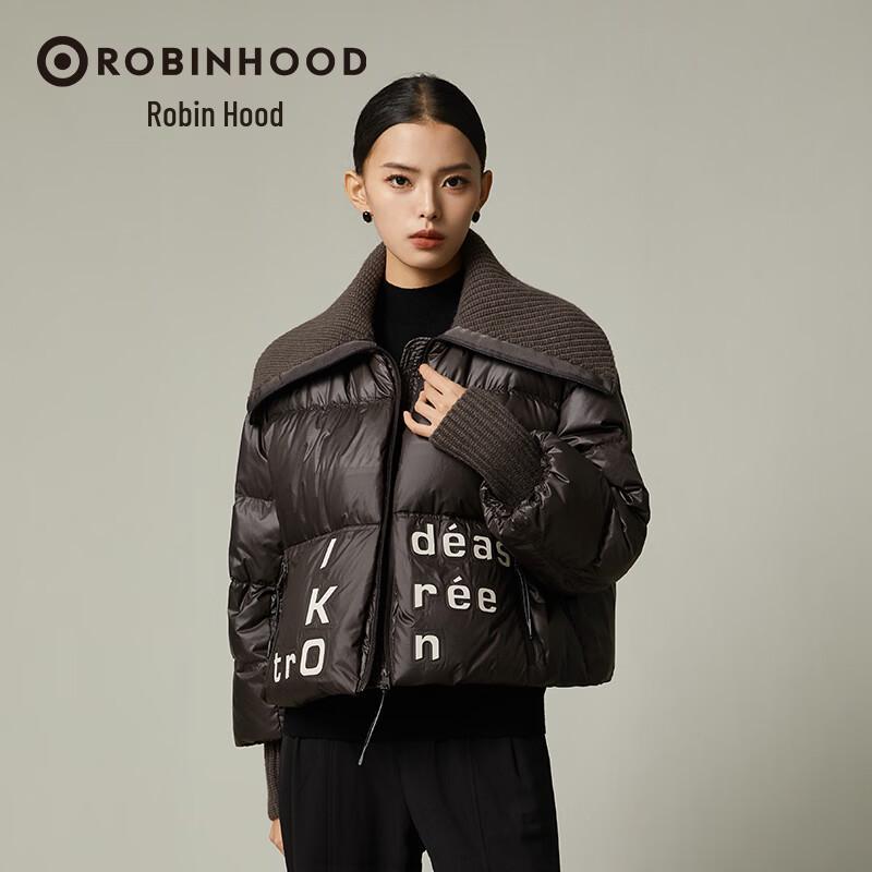 ROBINHOOD Women's Short Down Puffer Jacket