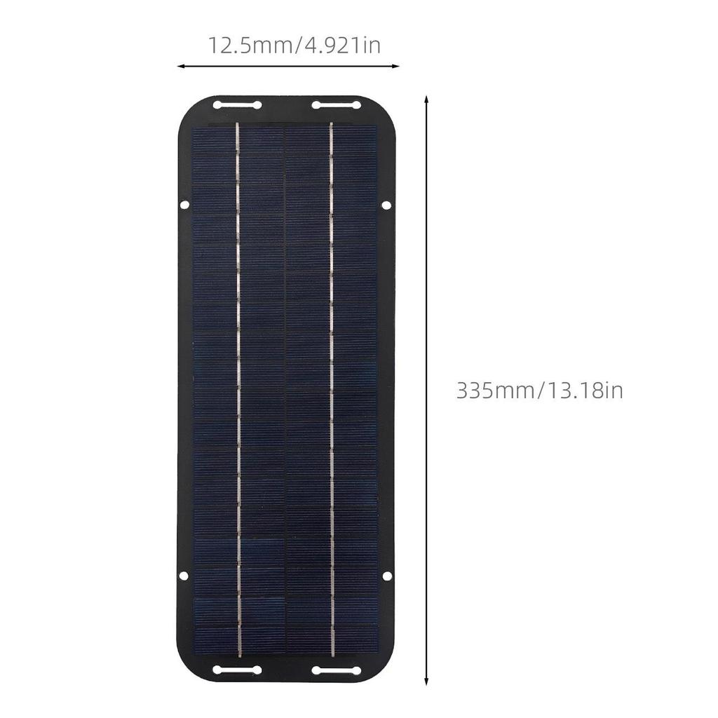 Exclusive 6W 5V Polycrystalline Solar Panel with USB-C Outdoor Charger