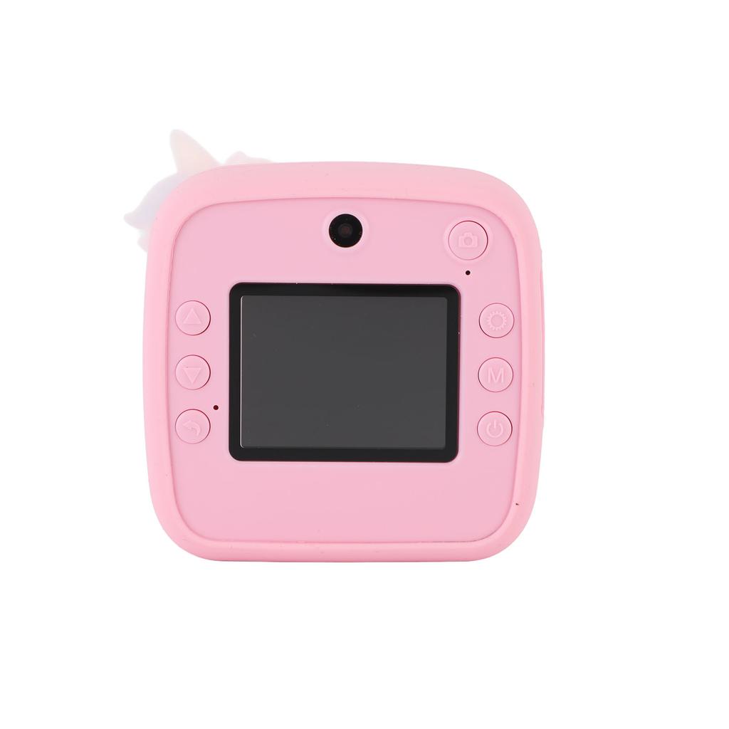 Instant Print Camera 24MP 1080P HD Front and Rear VGA Dual Lens 2.4 Inch Screen Cartoon Instant