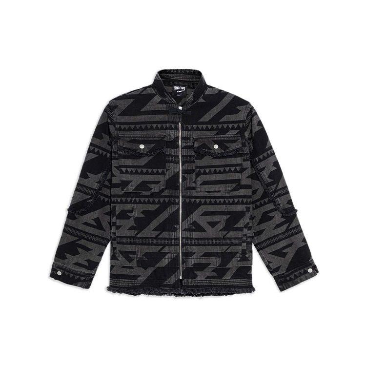 Li Ning Badfive Denim Jacket Men's Black AJDS037-1