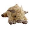 Highland Cow Plush Toy Long Hair Scottish Cattle Stuffed Animal Soft Cuddly Farm Decor for Kids Collectors