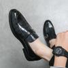 Fashion Fashion Business Men's Dress Monks 38~48 Wedding Buckle Designer Leather Luxury Office Male Casual Shoes for Men Loafers Flats
