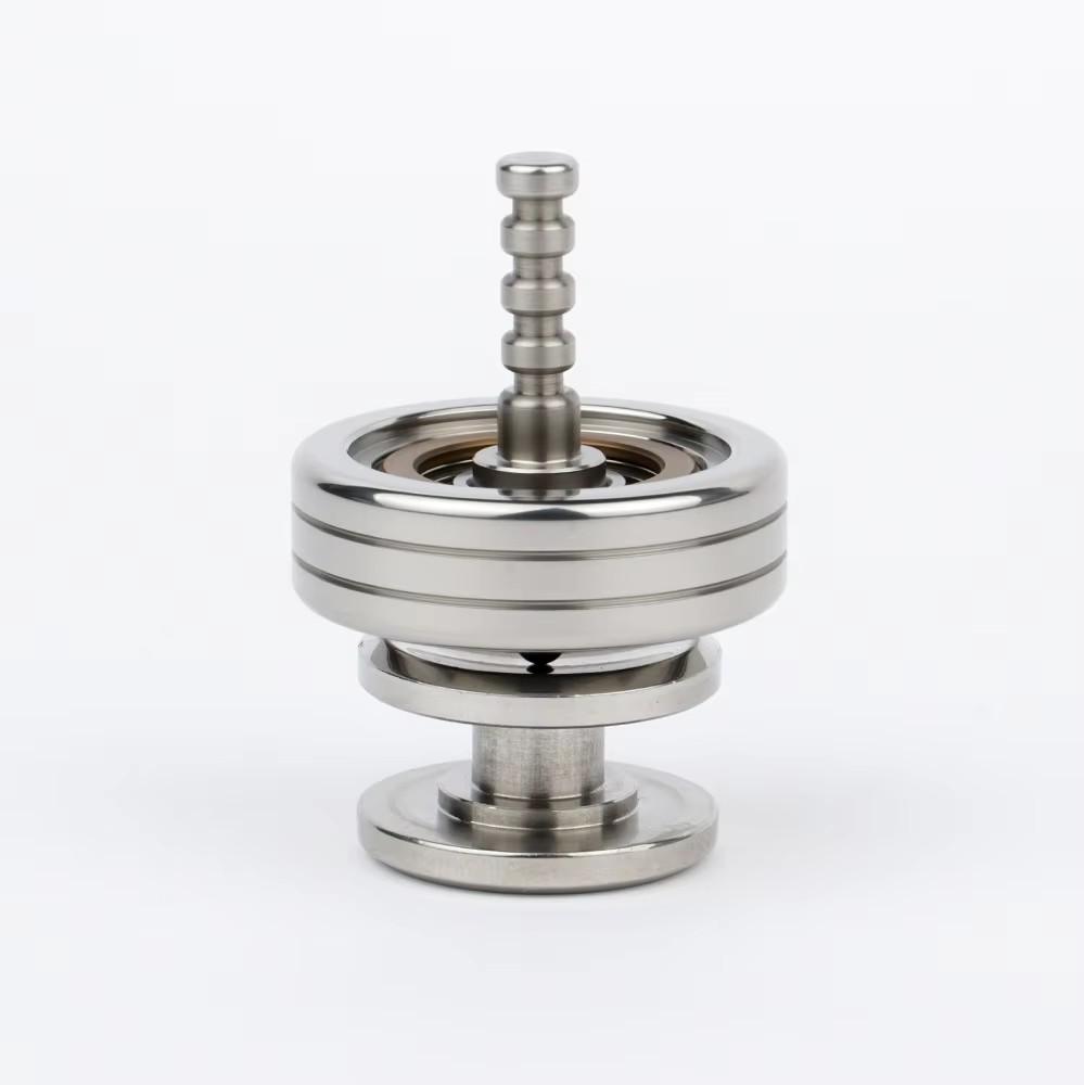 

2 In 1 Gyroscope Spinner Stainless Steel Anti Stress Whirlwind Metal Spinning Top Anxiety Fidget Toys Adults Kids Juguetes