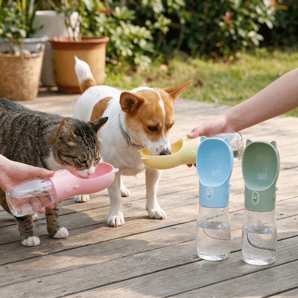 Dishwasher Safe Pet Water Bottle Leak Proof Portable Pet Drinker Outdoor Pet Waterer Travel