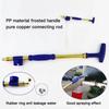 Water Sprayer Rod Hand Pressure Sprayer Stainless Steel Copper Plant Watering Wand Pulling Spray Rod with Hose for Garden Bottle