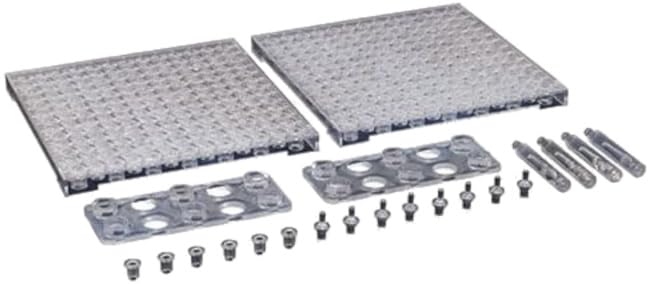Hobby Base Premium Parts Collection 4mm 5mm Hobby Accessory Multi-Plate, Clear, & Holes, PPC-K19CL