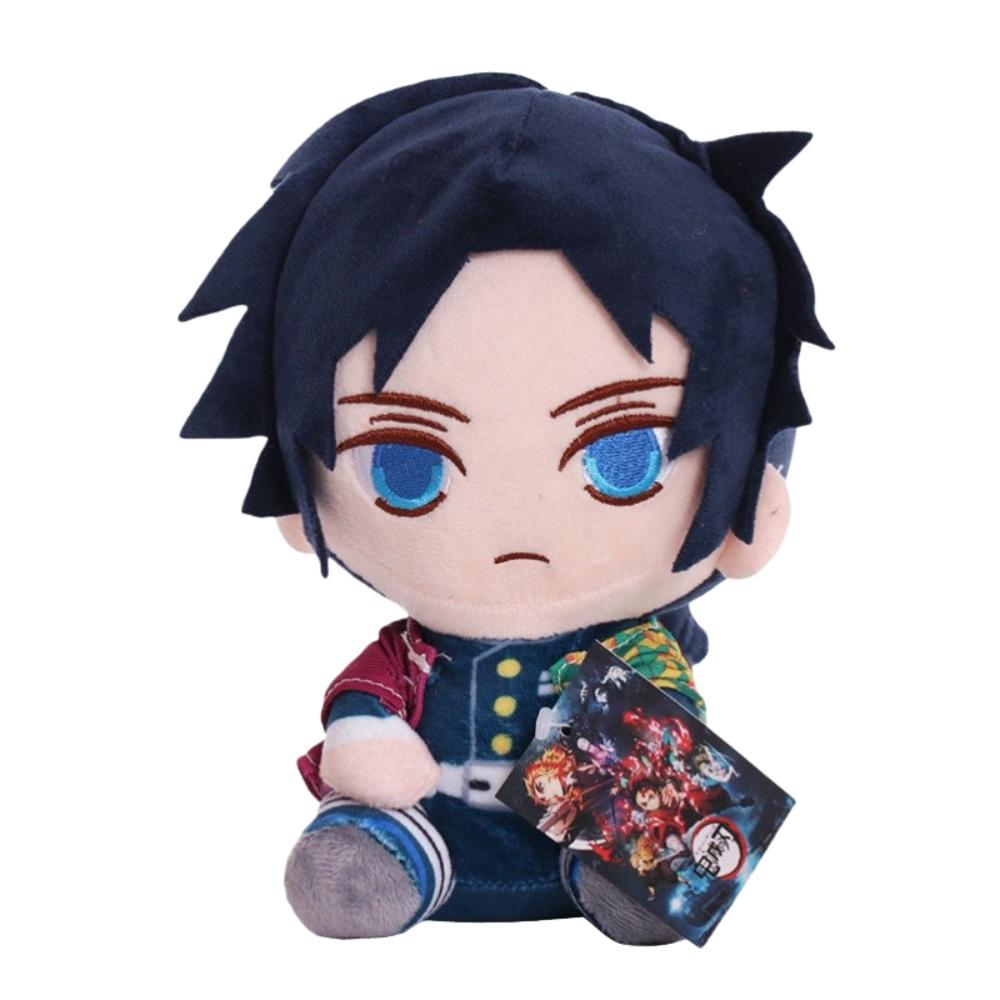 18-20Cm Anime Demon Slayer Plush Toys Cartoon Figure Kamado Tanjirou Tsuyuri Kanawo Douma Doll Machine Children'S Birthday Gifts