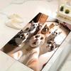 1pc Cat Pattern Area Rug, Anti Slip Non Shedding Stain Resistant Carpet