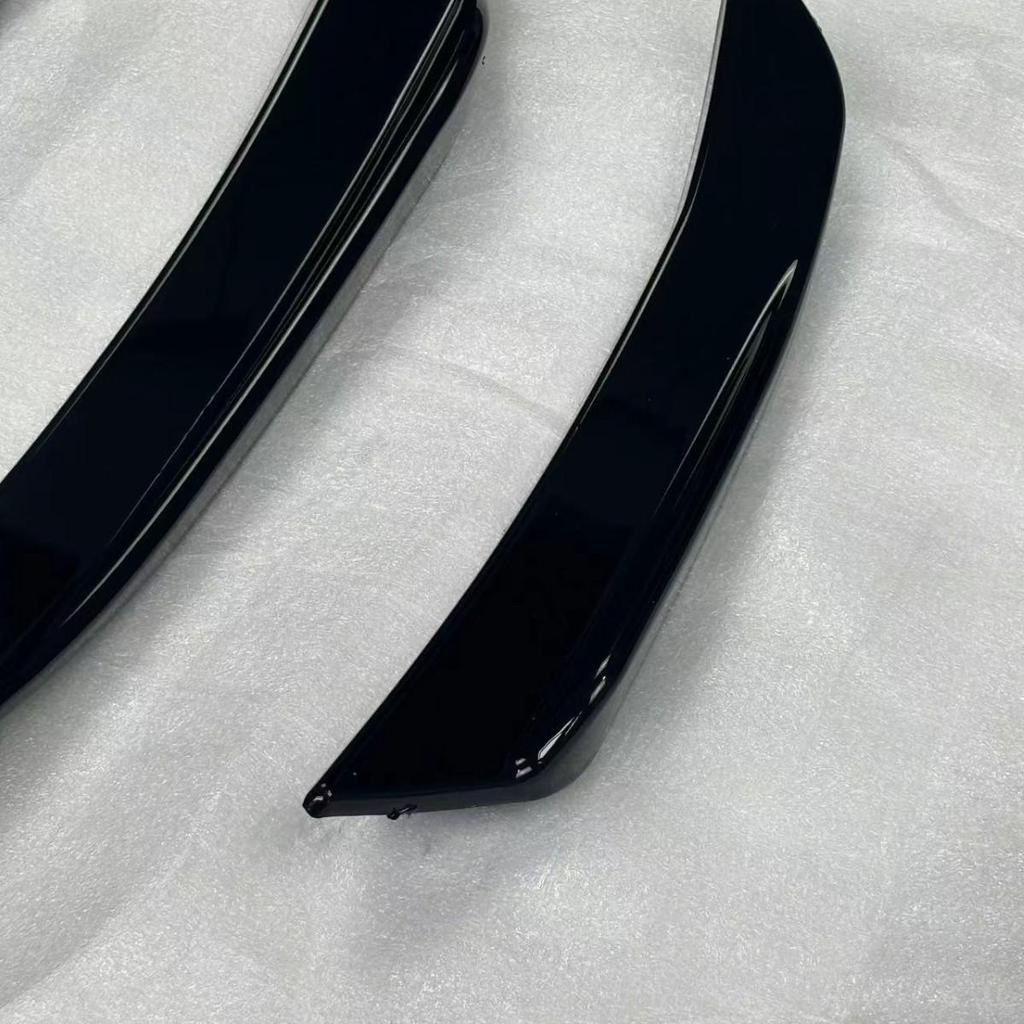 Glänzendes Schwarzes Front-Canard-Zierleisten-Karosseriekit für BMW 3er G20 G28 (2019-)