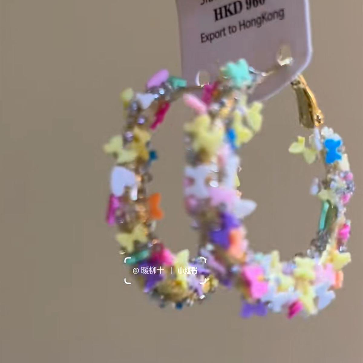 

Серьги-пусеты со звездой, украшенные пайетками, модные нишевые серьги, темпераментные универсальные серьги для женщин