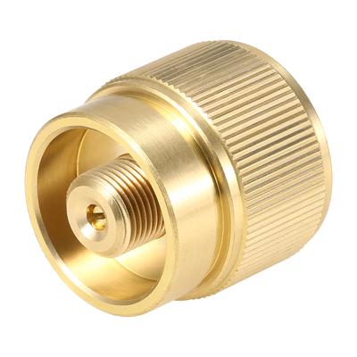 Lixada Propan Drivstofftank Adapter Lindal Valve Output Camping Stove Tank Konverter MAPP gasstank