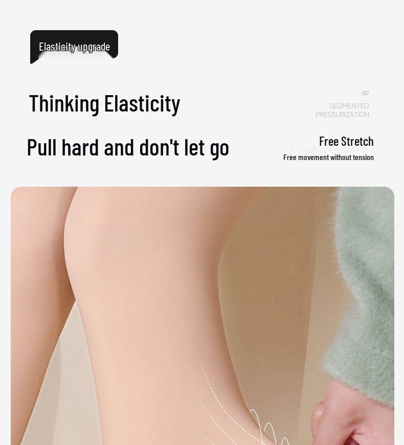 Ciorapi pantalon super groși, cu fleece pe interior, aspect nud, cu picior, pentru femei, strat de bază pentru toamnă/iarnă (400g)