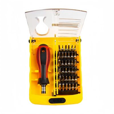 37 In 1 Multifunctional Chrome Vanadium Steel Household Telecommunications Screwdriver Set, Mobile Phone Glasses Repair Tool