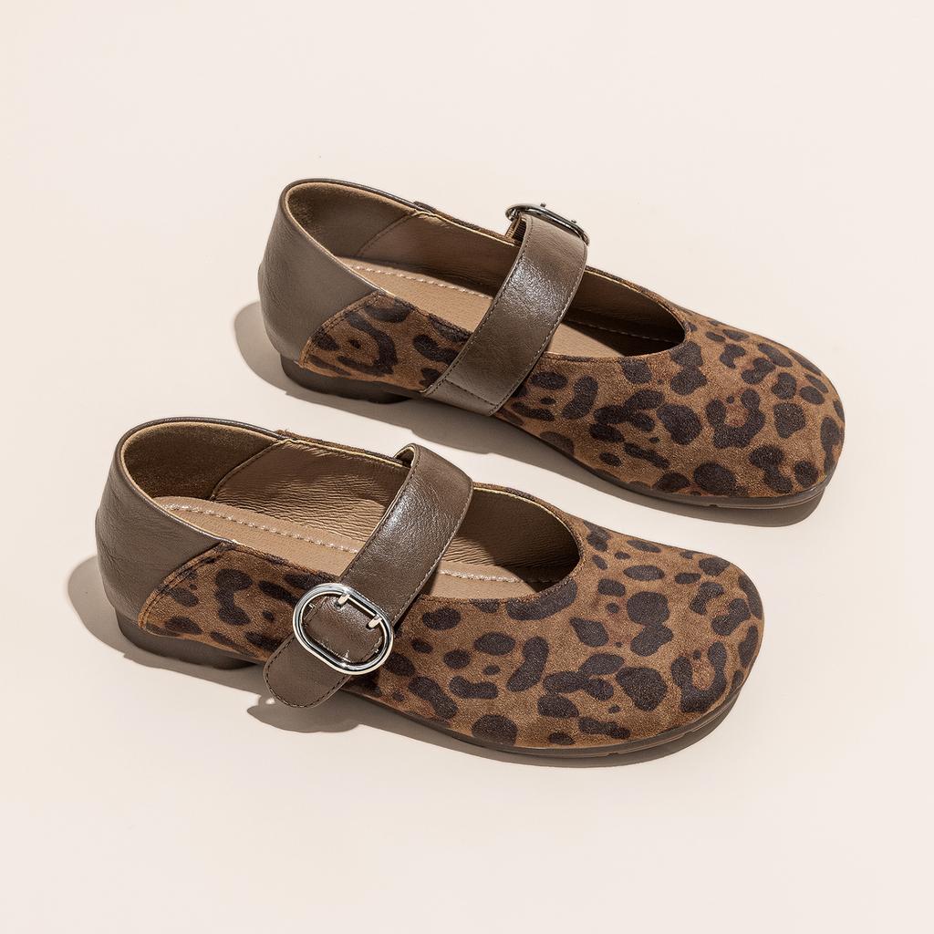 Single Shoes Women's Autumn New Sheep Jing Velvet Casual Versatile Height Increase Mary Jane Comfortable College Style Retro